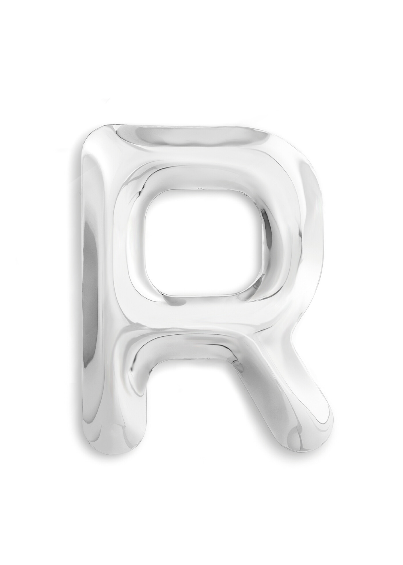 Fidu Alphabet Letter R Inox Polishe