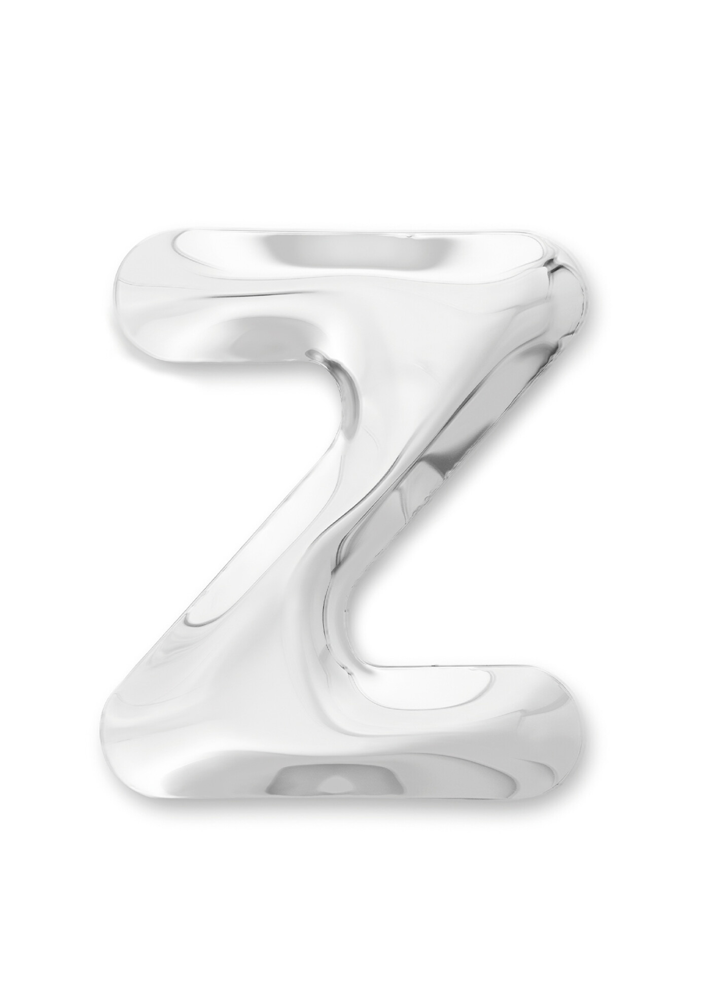 Fidu Alphabet Letter Z Inox Polishe