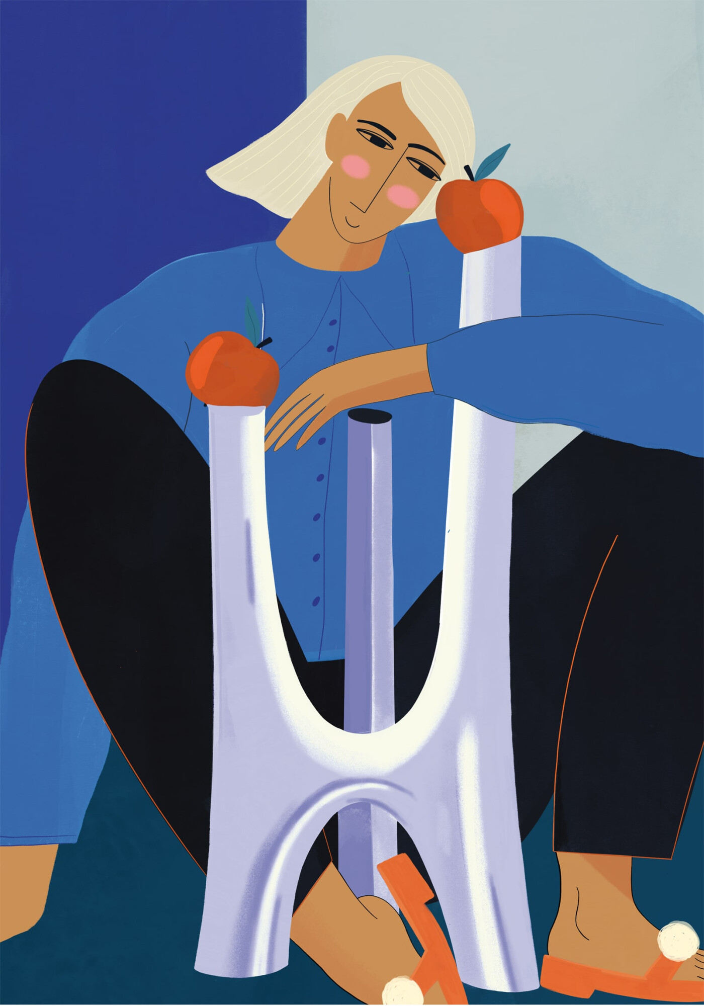 Malwina Hajduk illustration of Zieta's triglav