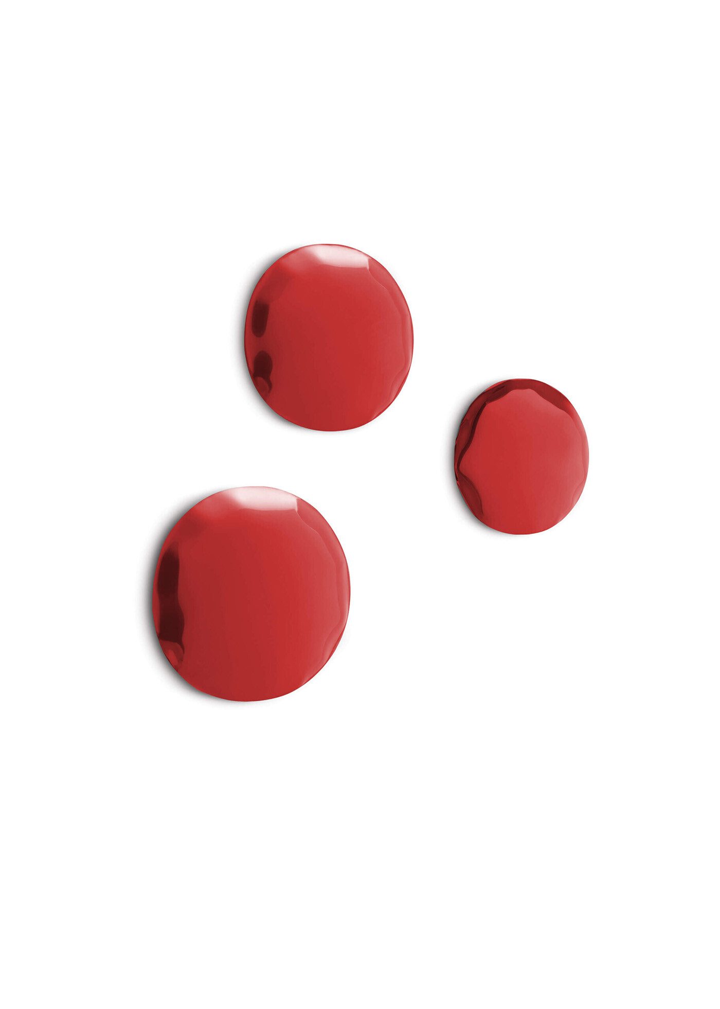 Pin Set 3 True Red