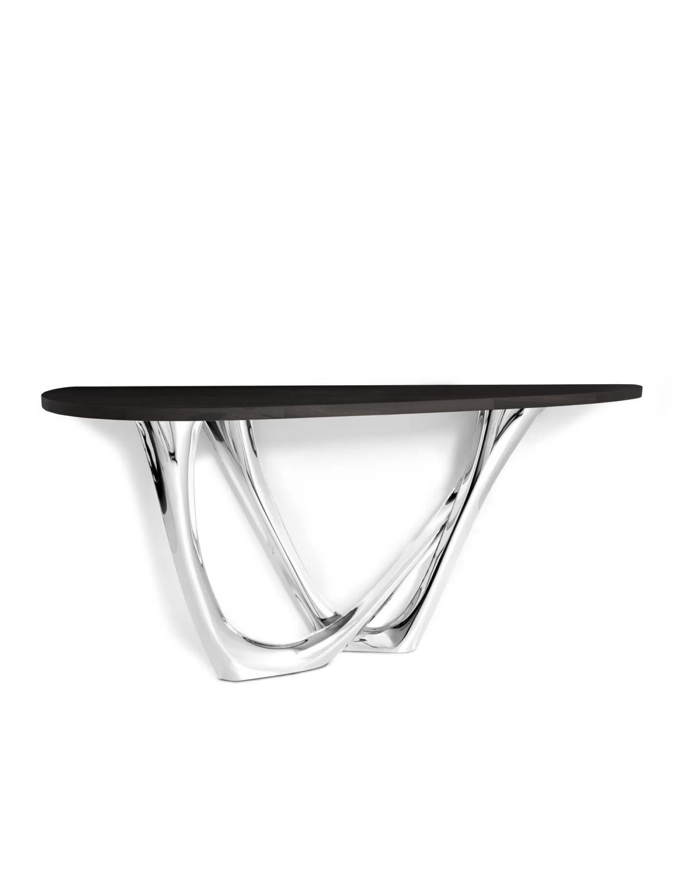G-Console Duo Right Dark Oak Inox Po