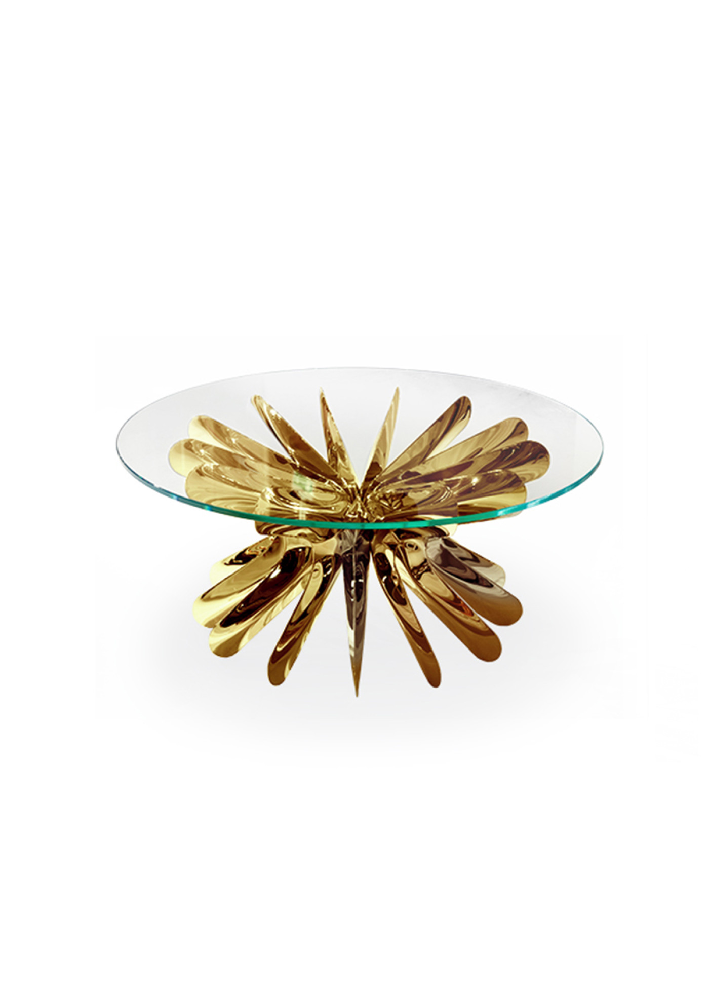 Sir Coffee Table 1 Glass Heat Flame