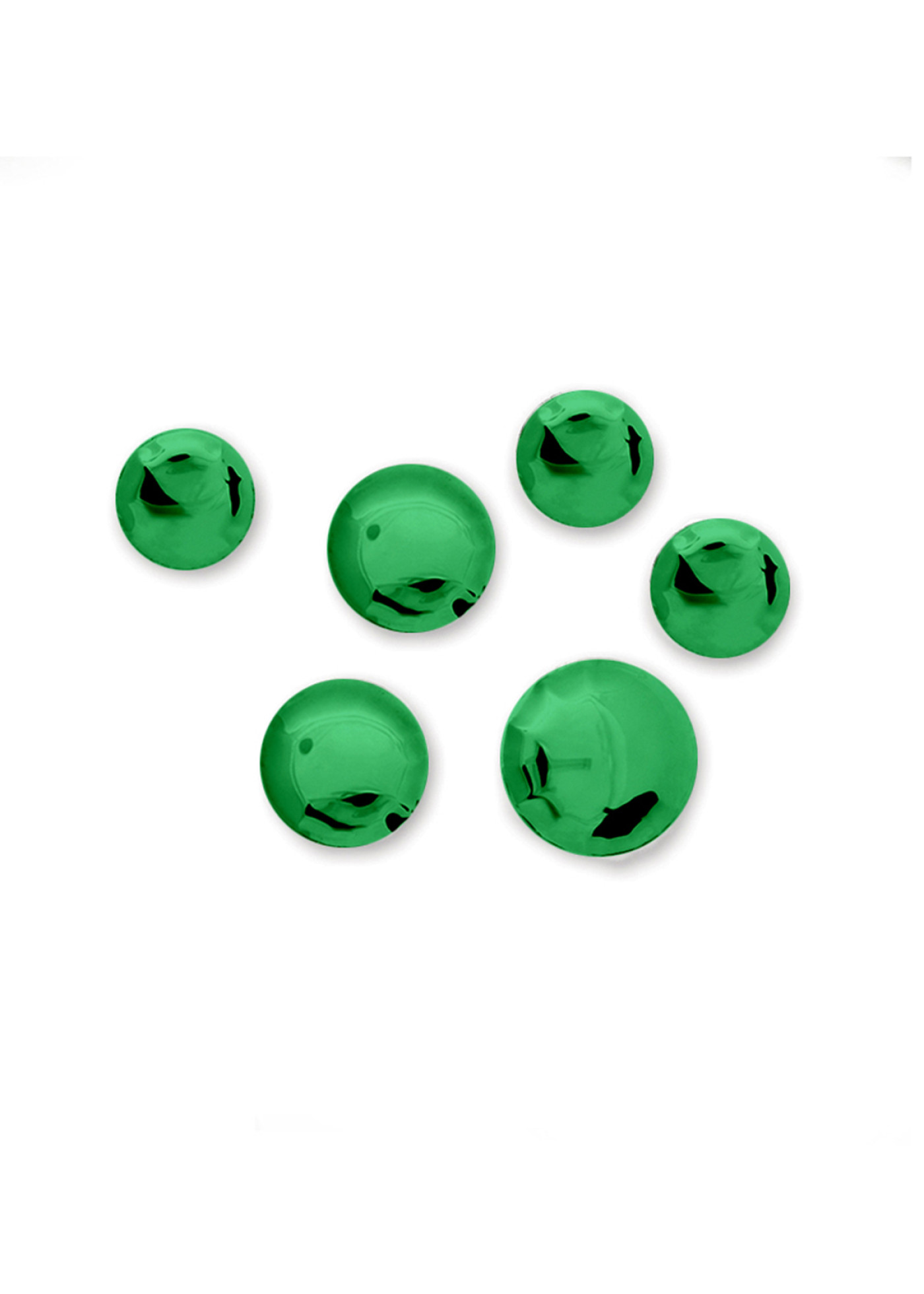 Pin Set 6 Gradient Emerald