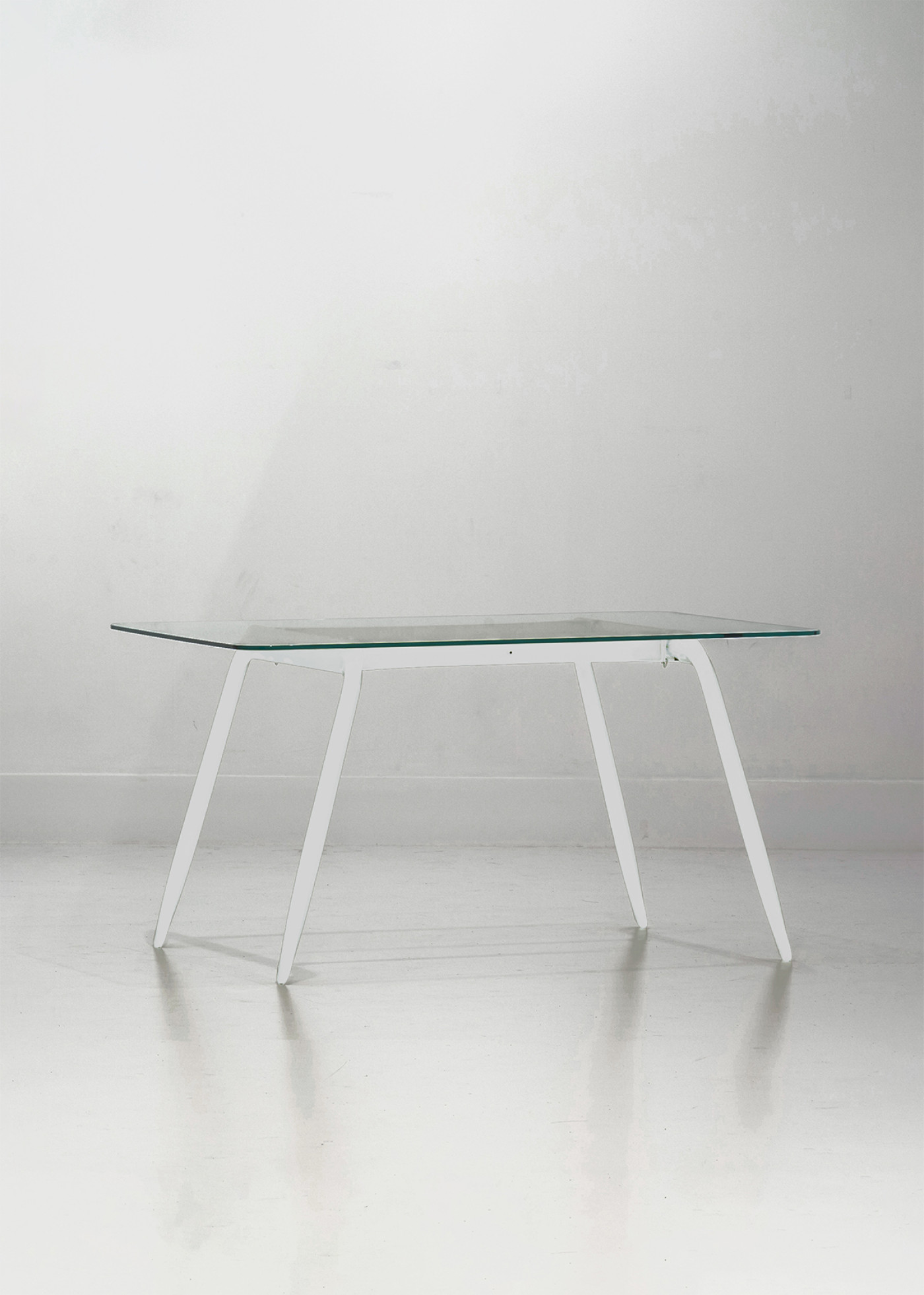 Koziol Table Construction White Glo