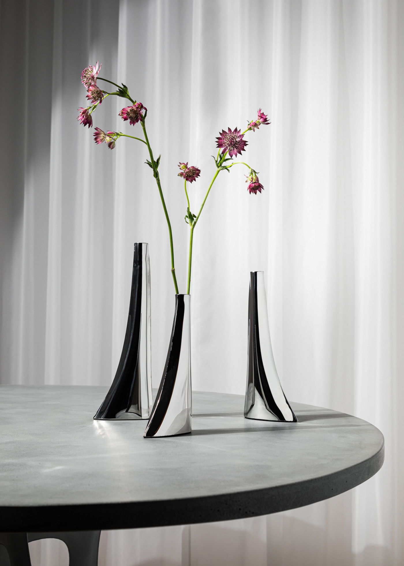 Leyki Set Inox Polished
