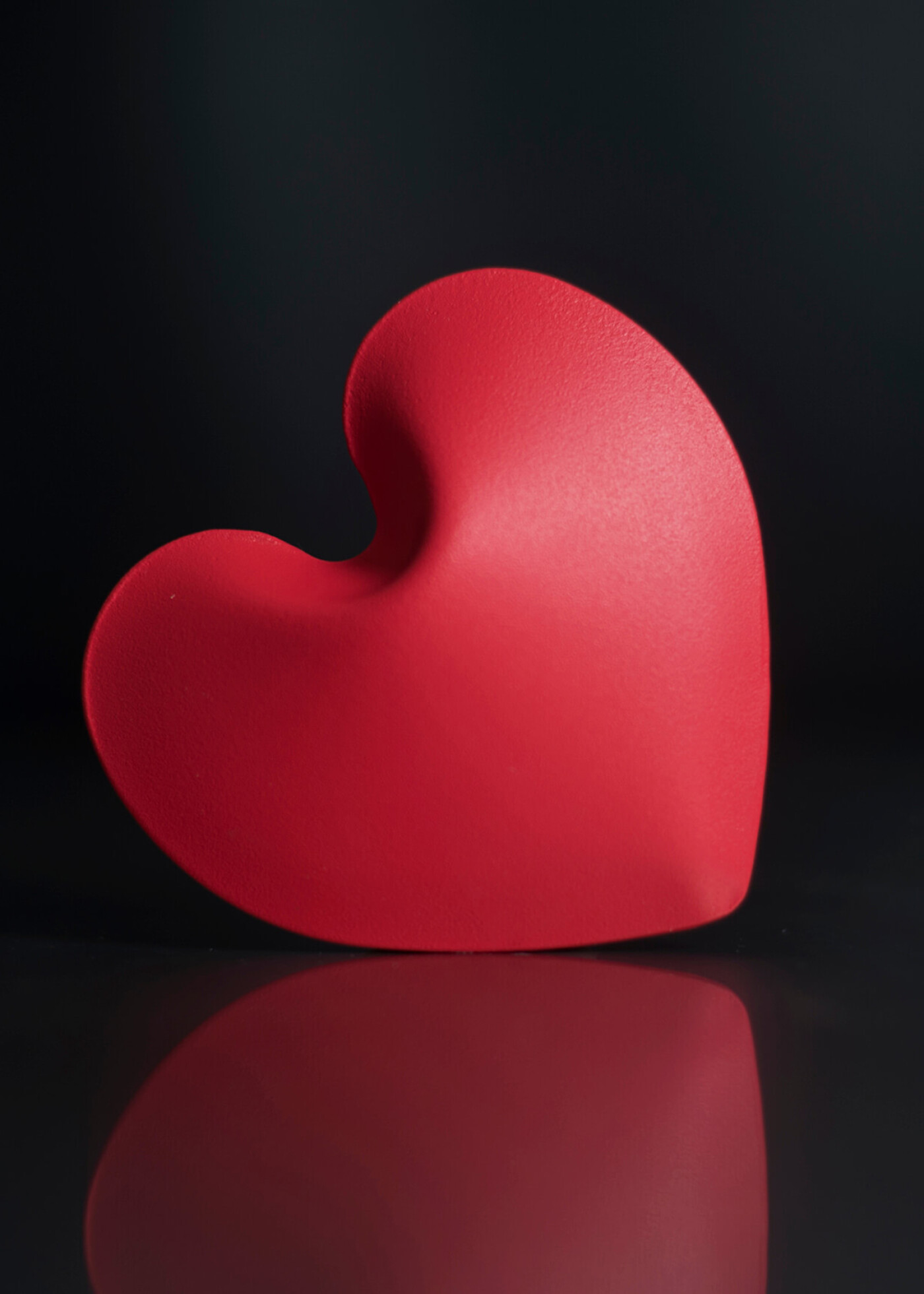 Hot Heart Inflated Strawberry Red M