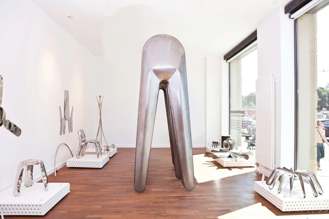 cyclops oskar zieta sculpture steel