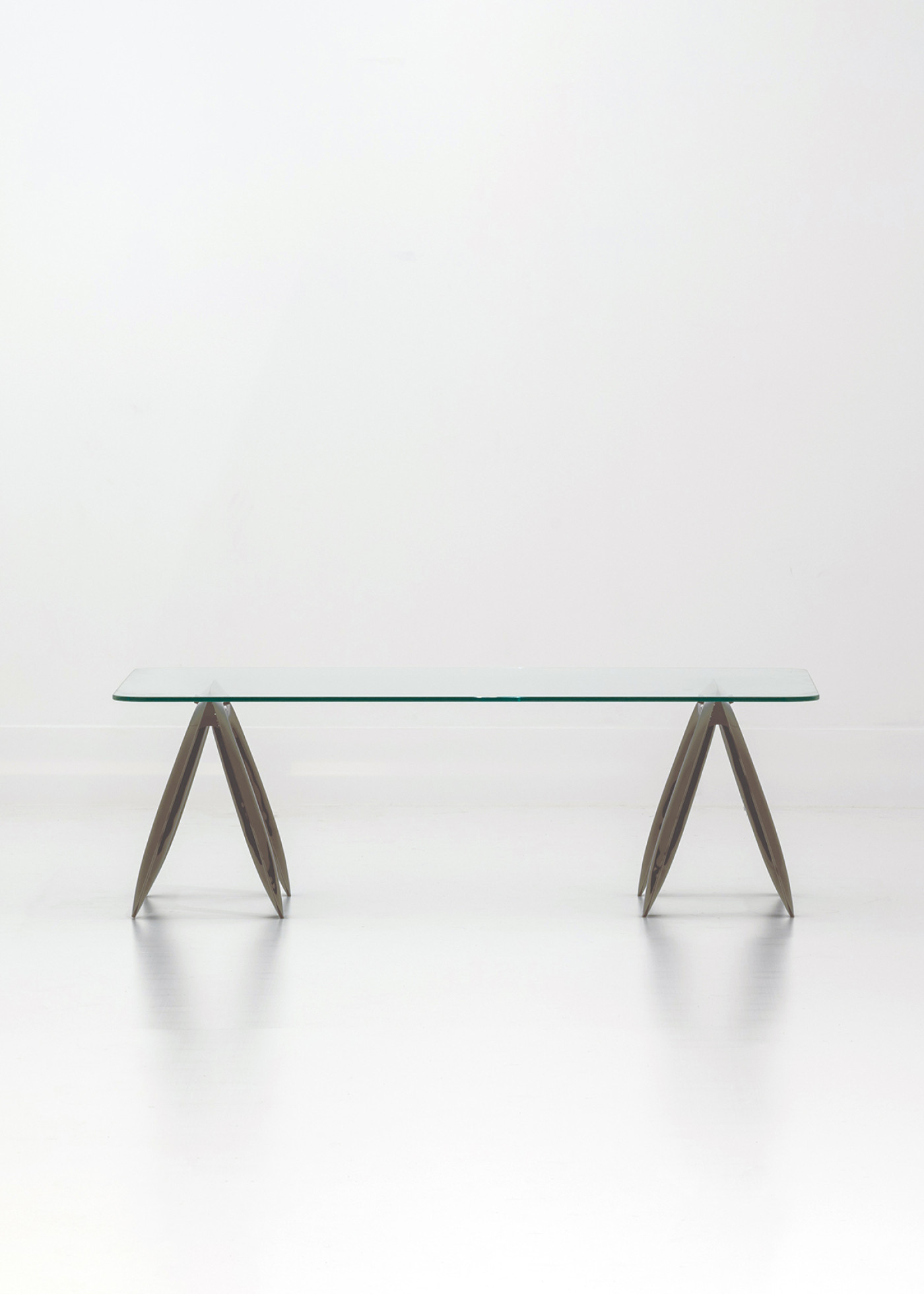 Kozka Table Construction Beige Matt
