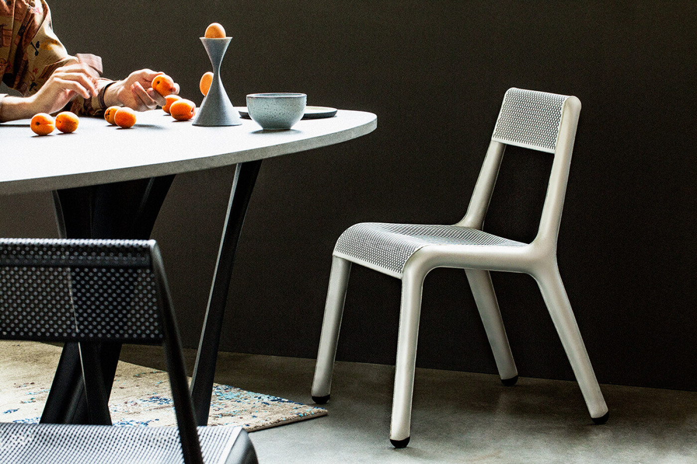 Photo: Ada Gruszka. ultraleggera chair in interior design setting