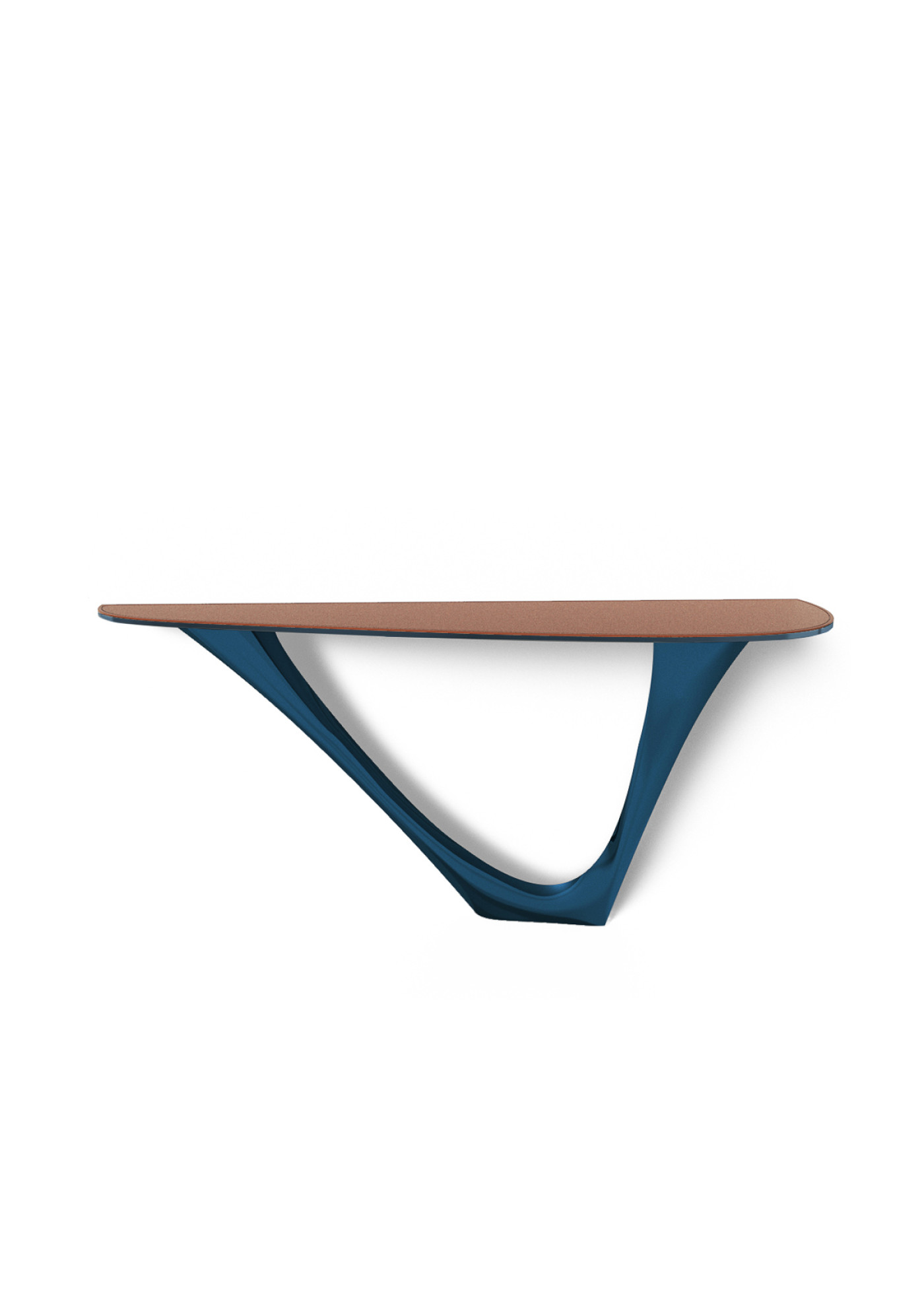 G-Console Mono Left Leather Cognac